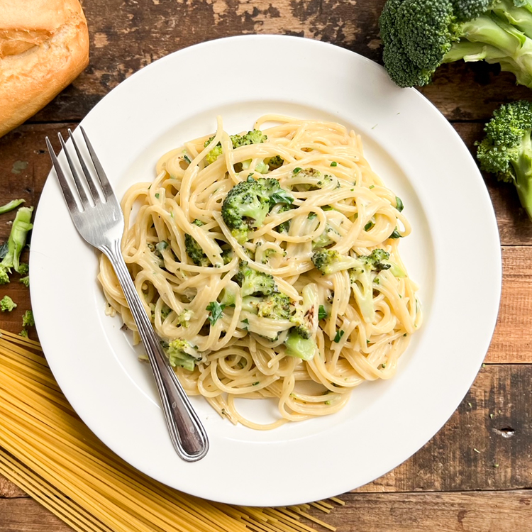 Healthy Broccoli Spaghetti: Easy Weeknight Meal with Mushy Sauce